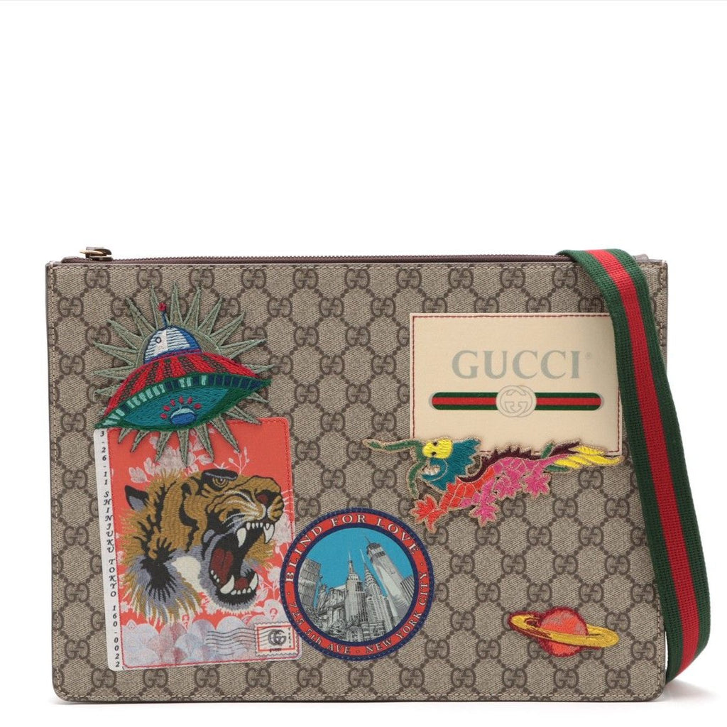 Gucci Supreme Courrier Messenger Bag