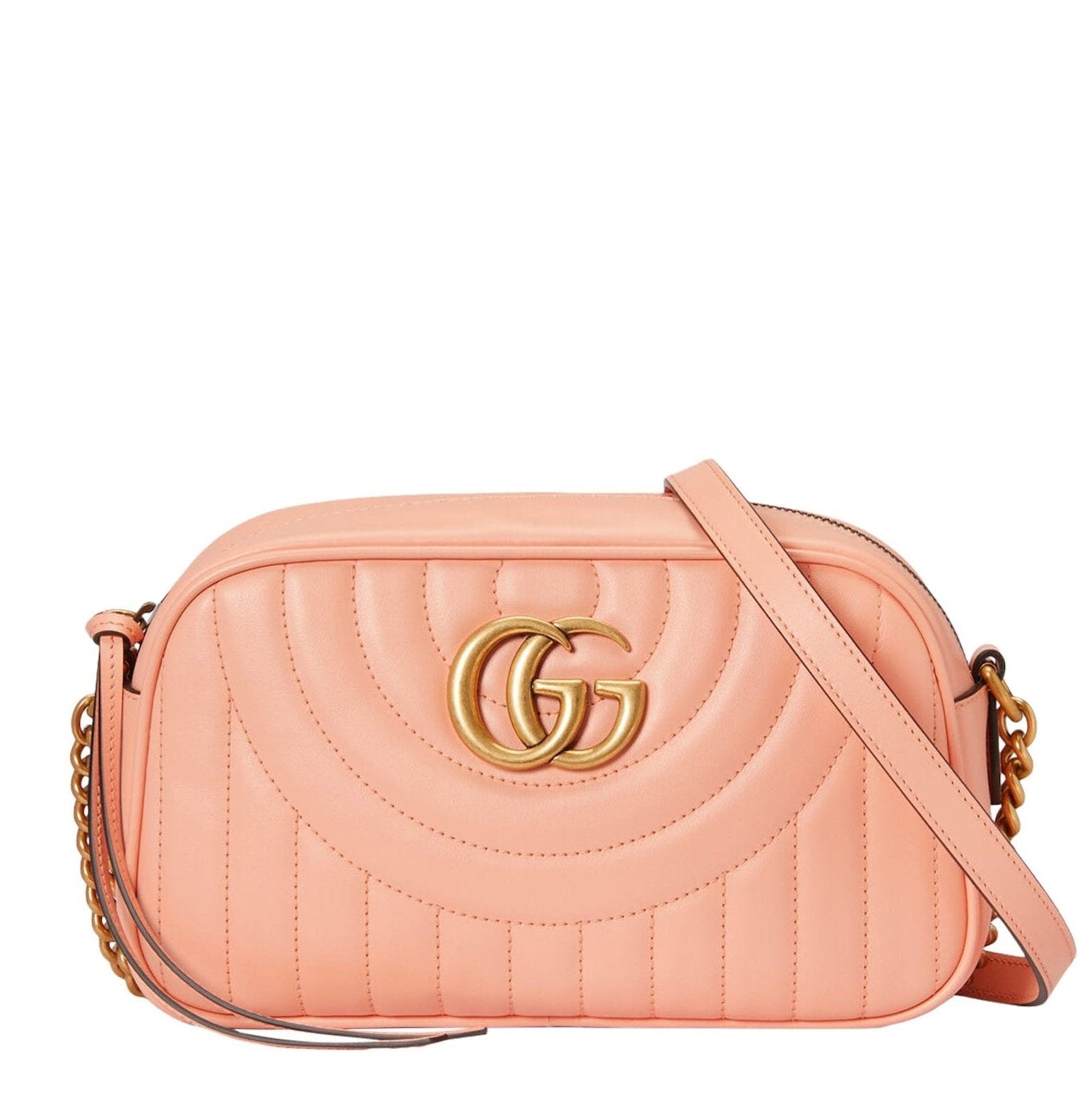 ショルダーバッグ・ポシェット [GUCCI] Gucci GG Marmont Matelasse Shoulder Bag GUCCI GG Marmont quilted leather shoulder bag | NET-A-PORTER