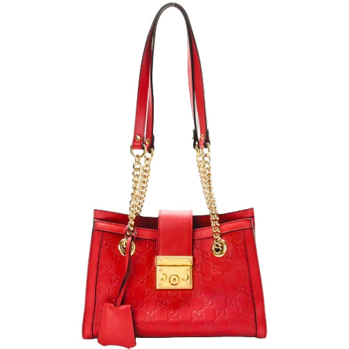Gucci Padlock Chain Tote