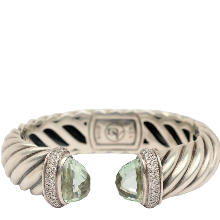 David Yurman Waverly Diamond Cuff Bracelet