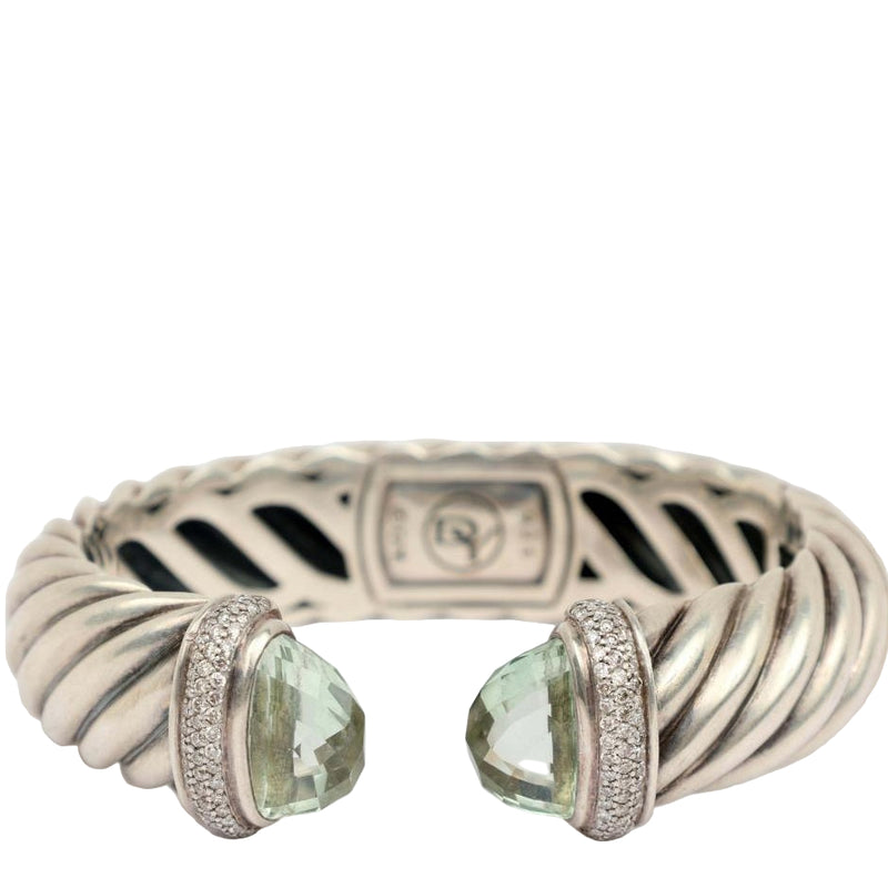 David Yurman Waverly Diamond Cuff Bracelet