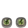 David Yurman Albion Peridot Stud Earrings