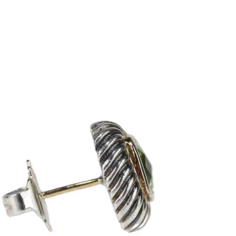 David Yurman Albion Peridot Stud Earrings
