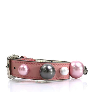 Gucci Feline Faux Pearl Bracelet