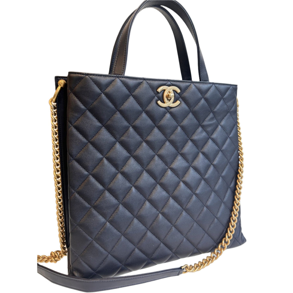 Chanel Shoulder Handle Tote