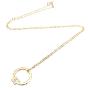 Tiffany & Co. T Pendant Necklace