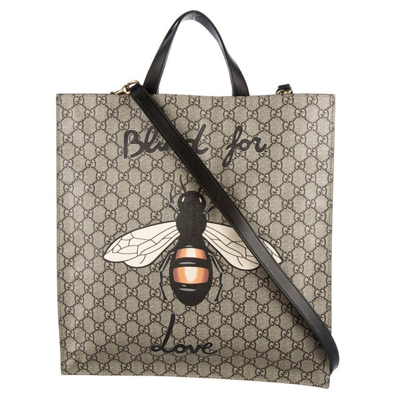 Gucci Blind for Love GG Supreme Tote Crossbody