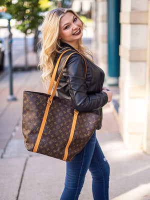 Louis Vuitton Monogram Sac Shopping Tote Jacob James