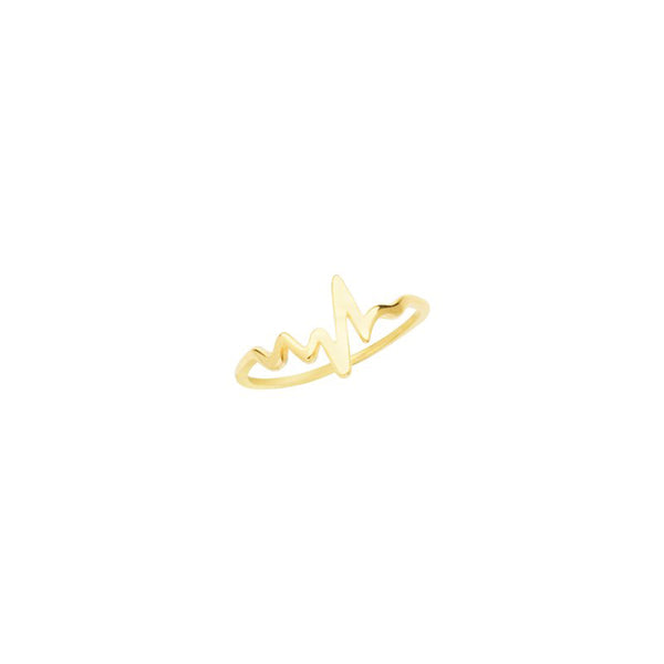 Heart Beat Silver Ring ❣️💍 – Jewllery Design
