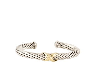 David Yurman  "X" Station Bracelet