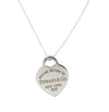 Tiffany & Co Heart Tag Pendant Necklace