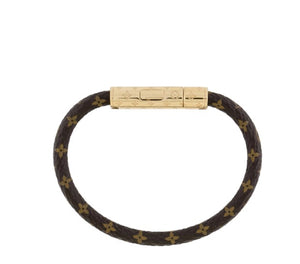 Louis Vuitton Monogram Canvas Confidential Bracelet (SHF-KanG4l