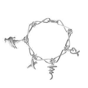 Tiffany & Co. Infinity Link Charm Bracelet