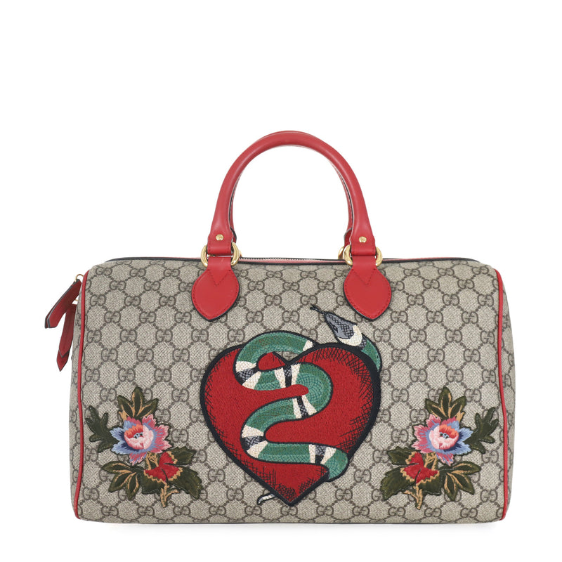 Gucci Dionysus Mini Crystal Embroidered Snake Bag